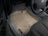 WeatherTech DigitalFit Floor Liners for 2009 2008 2007 Hyundai Santa Fe [Covers Front Row, Tan] | 450961