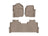 WeatherTech DigitalFit Floor Liners for F-250 Super Duty/F-350 Super Duty [Covers Front & Rear Row, Tan] | 451012-1-2