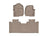 WeatherTech DigitalFit Floor Liners for F-250 Super Duty/F-350 Super Duty [Covers Front & Rear Row, Tan] | 4510121-456973