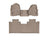 WeatherTech DigitalFit Floor Liners for F-250 Super Duty/F-350 Super Duty [Covers Front & Rear Row, Tan] | 4510321-456975