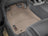 WeatherTech DigitalFit Floor Liners for 2021 2020 2019 2018 2017 2016 2015 Dodge Challenger [Covers Front Row, Tan] | 4510491
