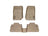 WeatherTech DigitalFit Floor Liners for 2013 2012 2011 2010 2009 2008 2007 Jeep Wrangler [Covers Front & Rear Row, Tan] | 45105-1-2