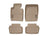 WeatherTech DigitalFit Floor Liners for BMW [Covers Front & Rear Row, Tan] | 451061-451272