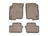 WeatherTech DigitalFit Floor Liners for Compass/Patriot [Covers Front & Rear Row, Tan] | 4510641-450862