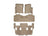 WeatherTech DigitalFit Floor Liners for Expedition/Navigator [Covers Front & Both Rear Rows, Tan] | 45107-1-2-6