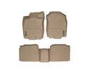 WeatherTech DigitalFit Floor Liners for Ford/Lincoln/Mercury [Covers Front & Rear Row, Tan] | 45108-1-2