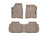 WeatherTech DigitalFit Floor Liners for Blazer/Acadia [Covers Front & Rear Row, Tan] | 451080-1-2