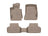 WeatherTech DigitalFit Floor Liners for BMW [Covers Front & Rear Row, Tan] | 451089-1-2