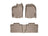 WeatherTech DigitalFit Floor Liners for 2010 2009 2008 2007 Ford Edge [Covers Front & Rear Row, Tan] | 451101-4510002