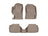 WeatherTech DigitalFit Floor Liners for Crosstrek/Impreza [Covers Front & Rear Row, Tan] | 451107-1-2