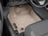 WeatherTech DigitalFit Floor Liners for 2019 2018 2017 Toyota Corolla [Covers Front Row, Tan] | 4511091