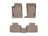 WeatherTech DigitalFit Floor Liners for 2011 2010 2009 2008 2007 2006 2005 Cadillac STS [Covers Front & Rear Row, Tan] | 451112-1-2