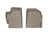 WeatherTech DigitalFit Floor Liners for 2013 2012 2011 2010 2009 2008 Toyota Highlander [Covers Front Row, Tan] | 451151