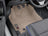 WeatherTech DigitalFit Floor Liners for 2019 2018 2017 Toyota Corolla [Covers Front Row, Tan] | 4511641