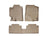 WeatherTech DigitalFit Floor Liners for 2008 2007 Acura RDX [Covers Front & Rear Row, Tan] | 45117-1-2