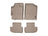 WeatherTech DigitalFit Floor Liners for 2013 2012 2011 2010 2009 2008 Nissan Altima [Covers Front & Rear Row, Tan] | 45118-1-3