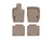 WeatherTech DigitalFit Floor Liners for 2021 2020 2019 2018 2017 Porsche Panamera [Covers Front & Rear Row, Tan] | 451180-1-3