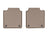 WeatherTech DigitalFit Floor Liners for 2021 2020 2019 2018 2017 Porsche Panamera [Covers Rear (2nd) Row, Tan] | 4511803