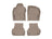 WeatherTech DigitalFit Floor Liners for A6/A6 Quattro [Covers Front & Rear Row, Tan] | 4511831-4511822