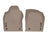 WeatherTech DigitalFit Floor Liners for A6/A6 Quattro [Covers Front Row, Tan] | 4511831