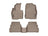 WeatherTech DigitalFit Floor Liners for 2022 2021 2020 2019 2018 2017 Mazda CX-5 [Covers Front & Rear Row, Tan] | 4511871-454192