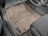 WeatherTech DigitalFit Floor Liners for 2020 2019 2018 Hyundai Elantra GT [Covers Front Row, Tan] | 4512011