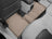 WeatherTech DigitalFit Floor Liners for 2022 2021 2020 2019 2018 2017 Jeep Compass [Covers Rear (2nd) Row, Tan] | 4512052