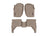WeatherTech DigitalFit Floor Liners for 2004 2003 2002 2001 Toyota Tacoma [Covers Front & Rear Row, Tan] | 451212-1-2