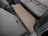 WeatherTech DigitalFit Floor Liners for 2022 2021 2020 2019 2018 Honda Odyssey [Covers Rear (3rd) Row, Tan] | 4512183