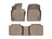 WeatherTech DigitalFit Floor Liners for 2022 2021 2020 2019 2018 Toyota Camry [Covers Front & Rear Row, Tan] | 451230-1-2