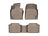 WeatherTech DigitalFit Floor Liners for 2022 2021 2020 2019 2018 Toyota Camry [Covers Front & Rear Row, Tan] | 451230-1-3