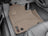 WeatherTech DigitalFit Floor Liners for 2022 2021 2020 2019 2018 Toyota Camry [Covers Front Row, Tan] | 4512301