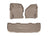WeatherTech DigitalFit Floor Liners for Ford [Covers Front & Rear Row, Tan] | 451251-450022