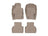 WeatherTech DigitalFit Floor Liners for Q50/Q60 [Covers Front & Rear Row, Tan] | 451258-1-2