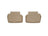 WeatherTech DigitalFit Floor Liners for BMW [Covers Rear (2nd) Row, Tan] | 451272