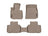WeatherTech DigitalFit Floor Liners for BMW [Covers Front & Rear Row, Tan] | 451273-1-2