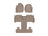 WeatherTech DigitalFit Floor Liners for Expedition/Navigator [Covers Front & Both Rear Rows, Tan] | 451295-1-4