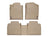 WeatherTech DigitalFit Floor Liners for 2012 2011 2010 2009 2008 2007 2006 2005 Toyota Avalon [Covers Front & Rear Row, Tan] | 45130-1-2