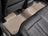 WeatherTech DigitalFit Floor Liners for 2019 2018 BMW 640i xDrive Gran Turismo [Covers Rear (2nd) Row, Tan] | 4513032