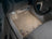 WeatherTech DigitalFit Floor Liners for 2013 2012 2011 2010 2009 2008 Toyota Highlander [Covers Front Row, Tan] | 451311