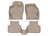 WeatherTech DigitalFit Floor Liners for 2021 2020 2019 Volkswagen Jetta [Covers Front & Rear Row, Tan] | 451317-1-2