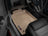 WeatherTech DigitalFit Floor Liners for 2010 2009 2008 2007 2006 2005 Ford Mustang [Covers Front Row, Tan] | 451391