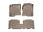 WeatherTech DigitalFit Floor Liners for 2010 2009 2008 Saturn Vue [Covers Front & Rear Row, Tan] | 45142-1-2