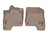 WeatherTech DigitalFit Floor Liners for 2019 2018 Honda Clarity [Covers Front Row, Tan] | 4514211