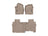 WeatherTech DigitalFit Floor Liners for Chevrolet/GMC [Covers Front & Rear Row, Tan] | 451436-1-7