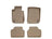 WeatherTech DigitalFit Floor Liners for BMW [Covers Front & Rear Row, Tan] | 45146-1-2