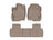 WeatherTech DigitalFit Floor Liners for 2022 2021 2020 2019 Acura RDX [Covers Rear (2nd) Row, Tan] | 451469-1-2