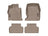 WeatherTech DigitalFit Floor Liners for 2021 2020 2019 Genesis G70 [Covers Front & Rear Row, Tan] | 451479-1-2