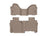 WeatherTech DigitalFit Floor Liners for Chevrolet/GMC [Covers Front & Rear Row, Tan] | 4514911-4514366
