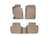 WeatherTech DigitalFit Floor Liners for 2008 2007 2006 2005 2004 Acura TL [Covers Front & Rear Row, Tan] | 45150-1-2